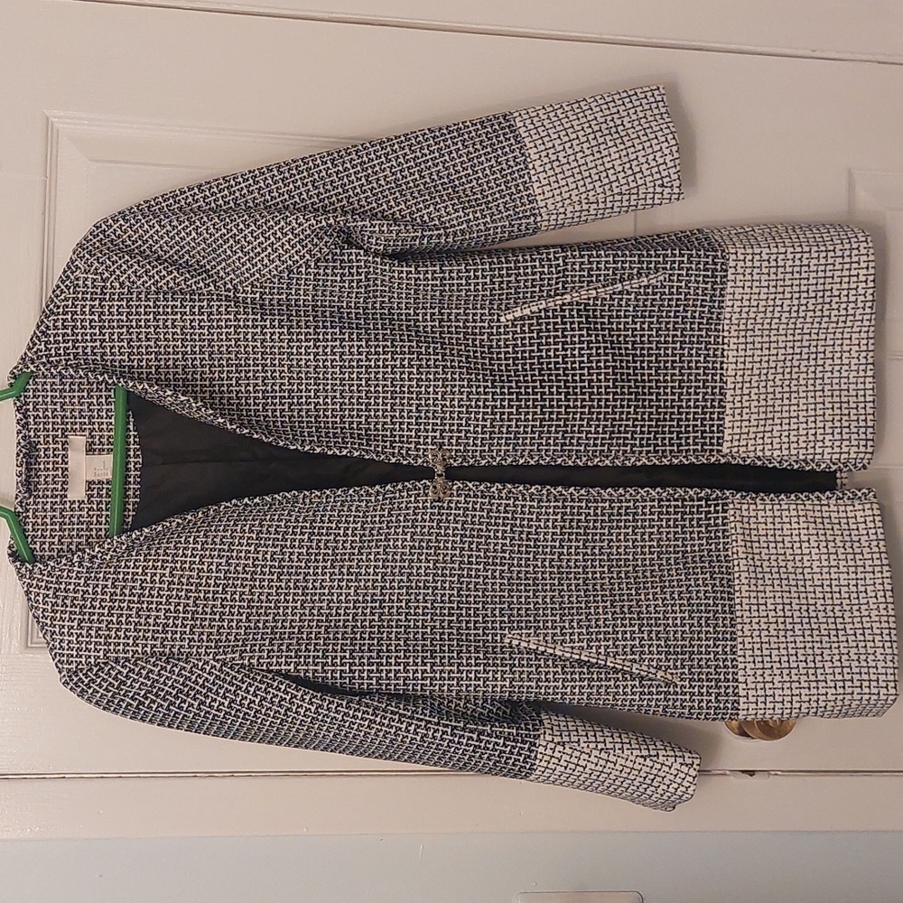 H&M tweed women double breasted jacket